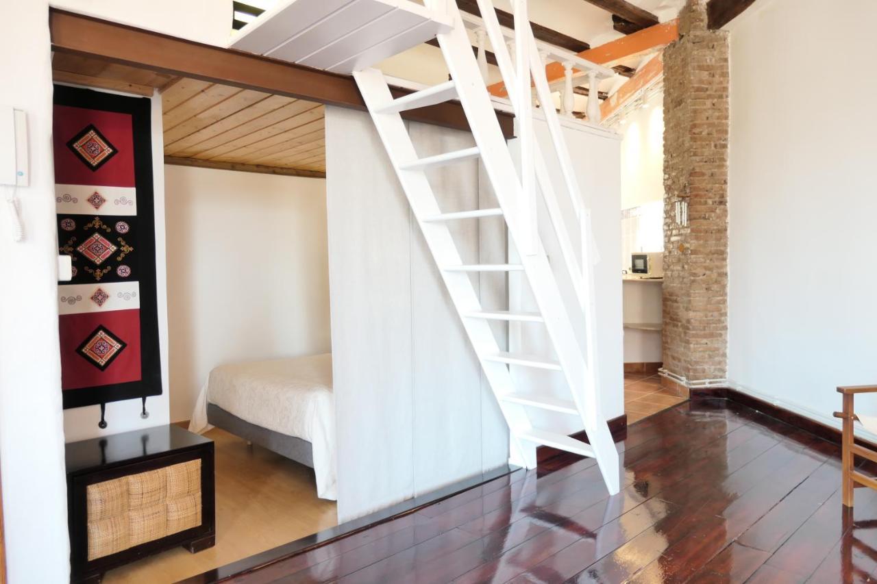 Ferienwohnung Loft El Carmen Amazing Views Valencia Exterior foto