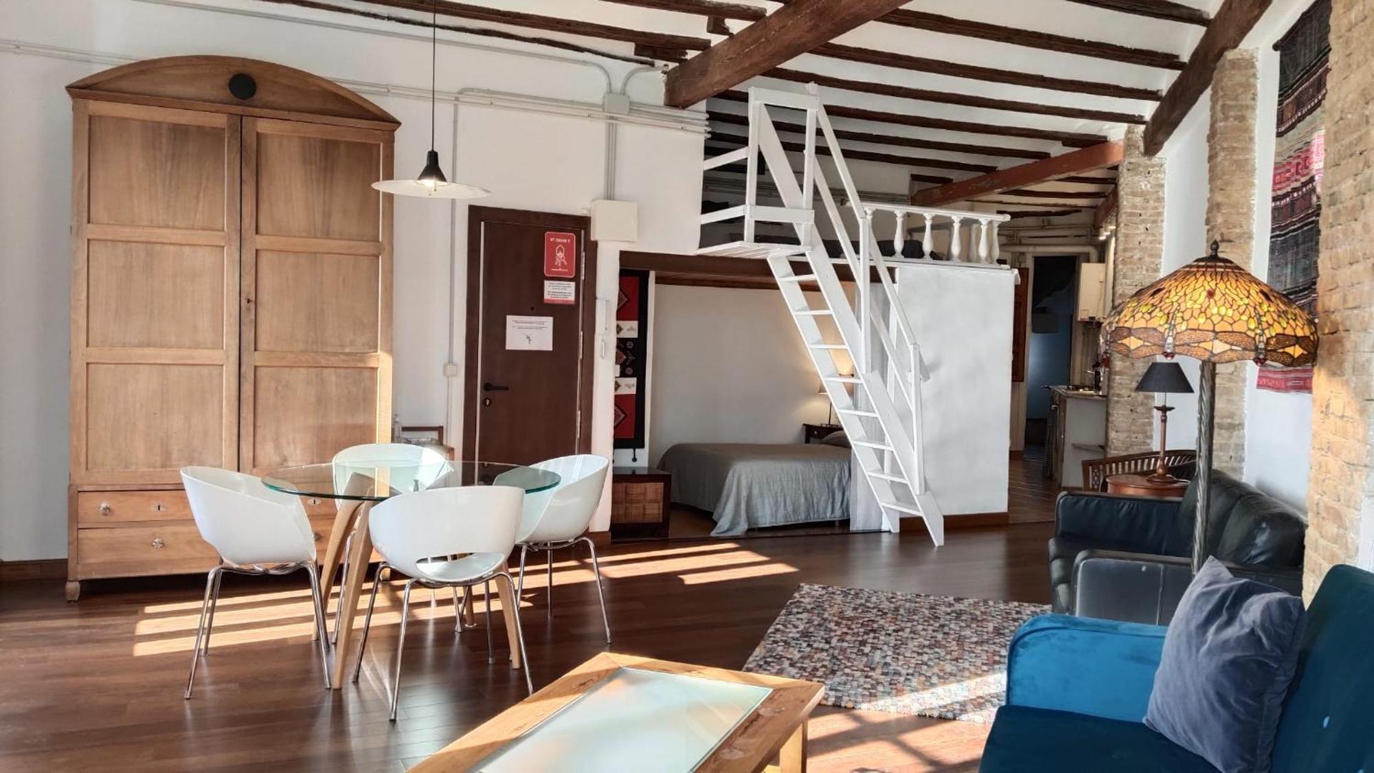 Ferienwohnung Loft El Carmen Amazing Views Valencia Exterior foto